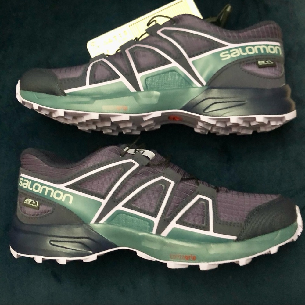 Salomon Speedcross Climasalomon Waterproof Outdoor Shoes 5 Junior - Picture 12 of 14